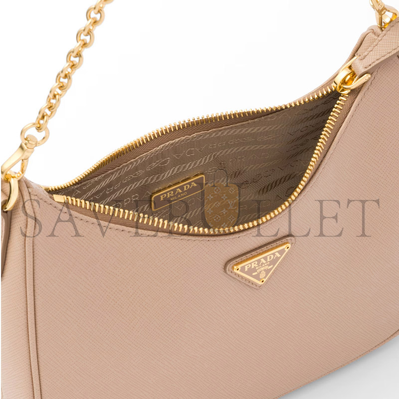 Pra*a re-edition 2005 saffiano leather bag 1bh204 (22*18*6cm)